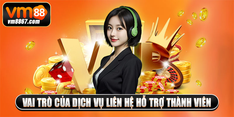 Liên Hệ Vm88 Xử Lý Nhanh Chóng Các Vấn Đề Của Hội Viên 1 Vai trò của dịch vụ liên hệ hỗ trợ thành viên